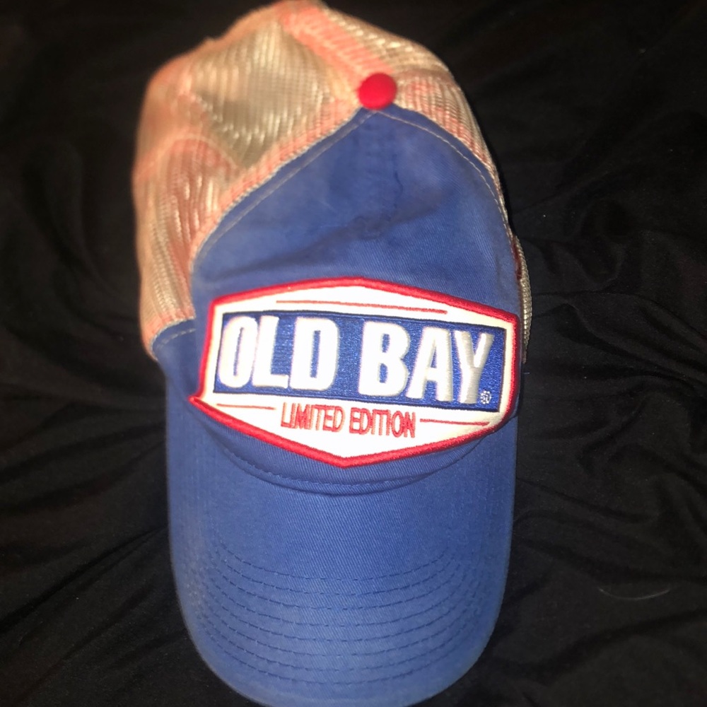 Old bay trucker hat